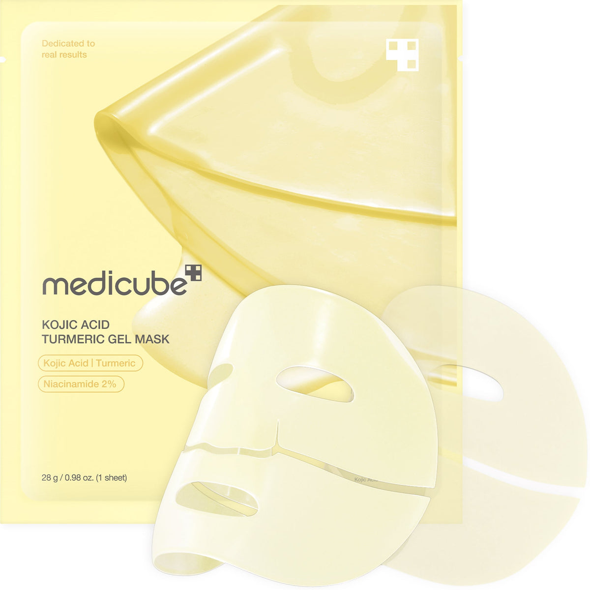 Mascarilla Gelatina de Oro con Ácido Kójico y Cúrcuma