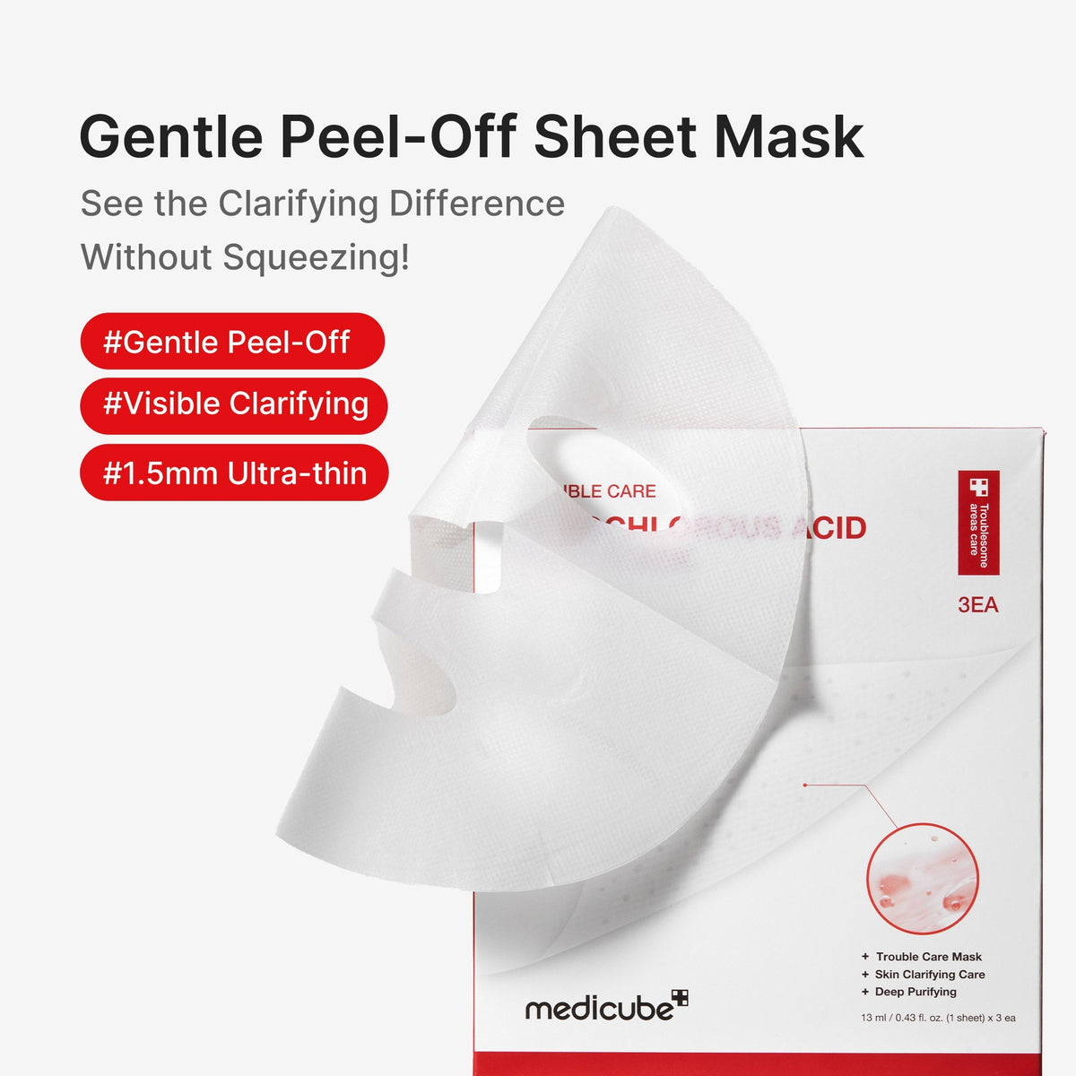 Mascarilla Exfoliante de Ácido Hipocloroso