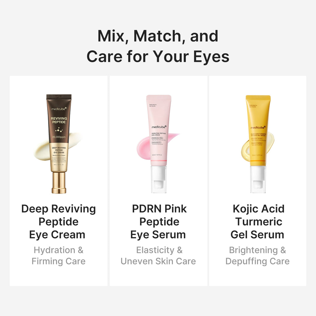 Sérum en gel para ojos con ácido kójico y cúrcuma