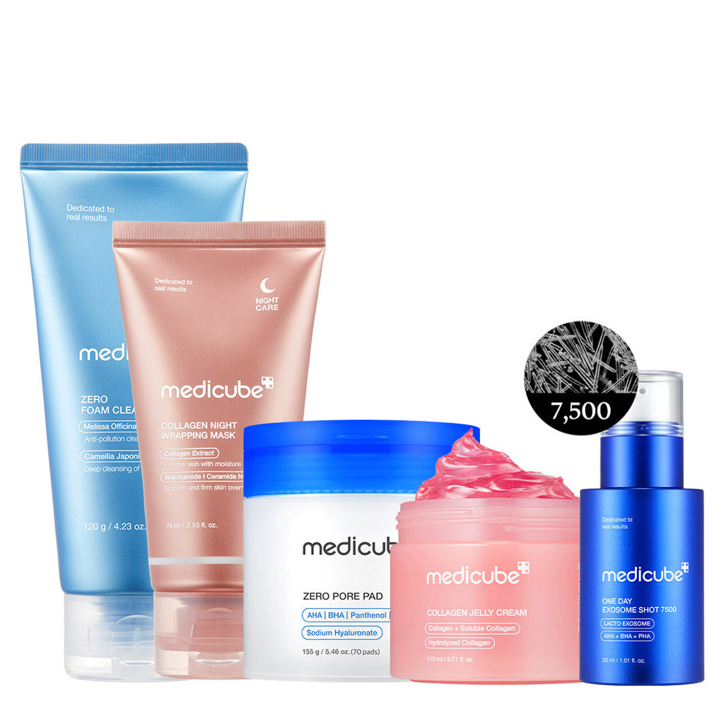 Set de Cuidado Facial Glass Glow de 7 Días a Precio Accesible