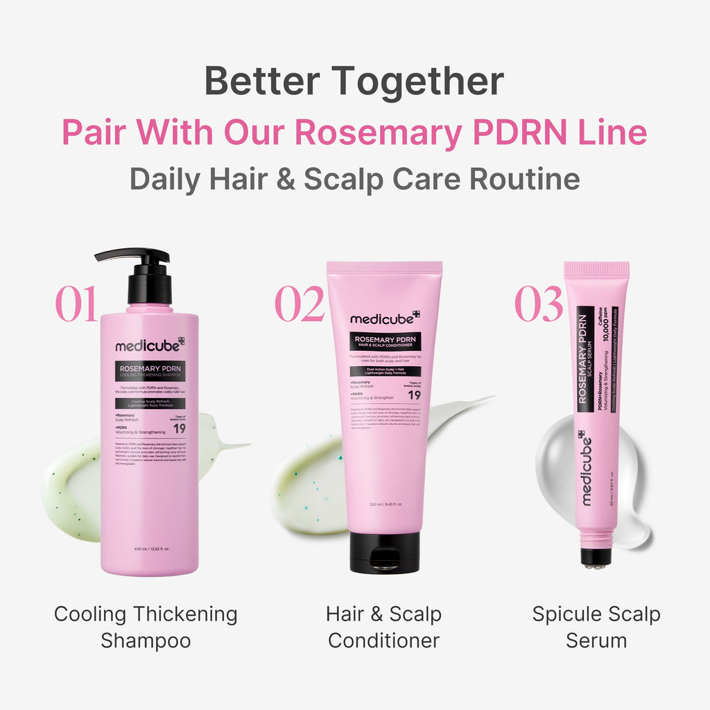 Acondicionador Rosemary PDRN para Cabello y Cuero Cabelludo