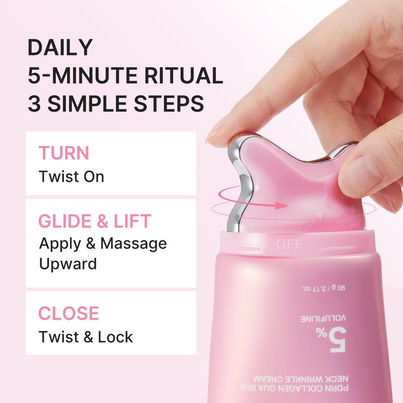 [NUEVO] PDRN Collagen Gua Sha Neck Wrinkle Cream