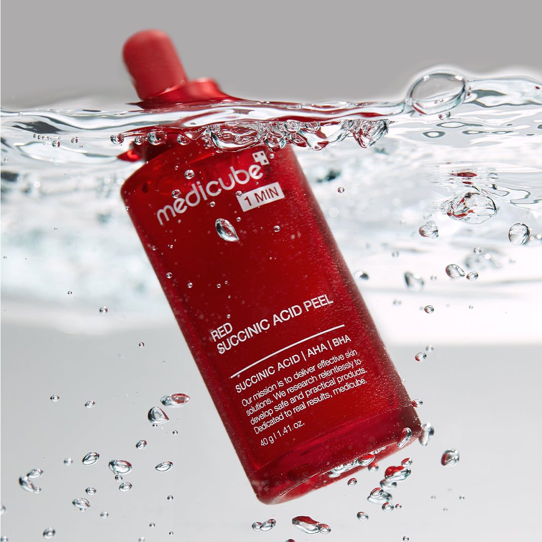 Sérum Booster Limpiador con 21% de Ácido Succínico Rojo